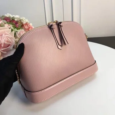 Сумка Louis Vuitton Epi Leather Alma Mini M51406 "Pink" фото № 4