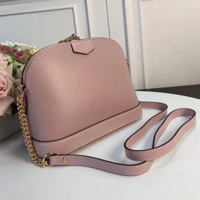 Сумка Louis Vuitton Epi Leather Alma Mini M51406 "Pink" фото № 2
