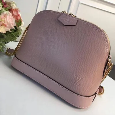 Сумка Louis Vuitton Epi Leather Alma Mini M51406 "Pink" фото № 9