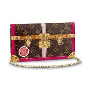 Сумка Louis Vuitton Monogram Canvas Pochette Weekend M62456 "Brown"