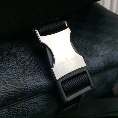 Сумка Louis Vuitton Damier Coated Canvas Matchpoint Messenger N40010 "Navy Blue" фото № 7