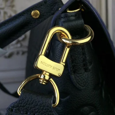 Сумка Louis Vuitton Monogram Empreinte Leather Blanche M43616 "Black" фото № 7