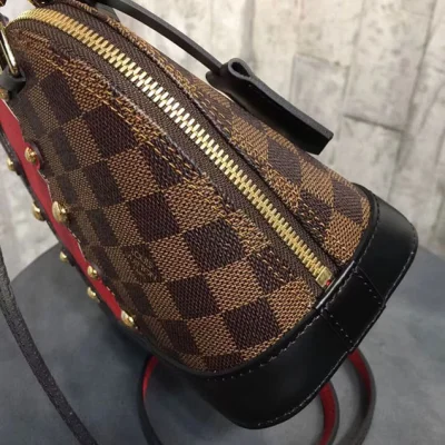 Сумка Louis Vuitton Damier Ebene Canvas Alma BB N40046 "Brown" фото № 10