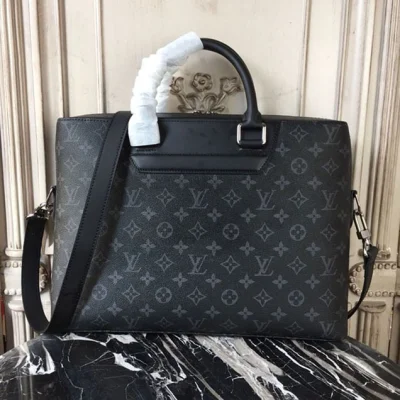 Портфель Louis Vuitton Monogram Eclipse Odyssey Briefcase M44222 "Black" фото № 4 Портфель Louis Vuitton Monogram Eclipse Odyssey Briefcase M44222 "Black" фото № 4