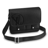 Сумка Louis Vuitton Men's Messenger PM Bag in Epi Leather M53492 2017 "Black"