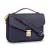 Сумка Louis Vuitton Pochette Metis 25cm Bag Monogram Empreinte Canvas Spring Summer 2018 Collection M44071 Marine Rouge "Navy Blue"