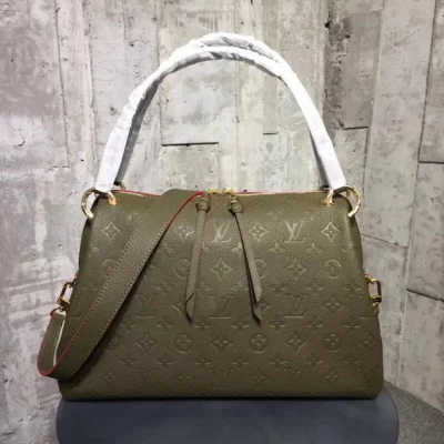 Сумка Louis Vuitton Ponthieu PM M43669 Monogram Empreinte Leather "Green" фото № 2
