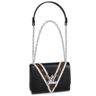 Сумка Louis Vuitton M51877 Twist MM Epi Leather "Black"