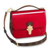 Сумка Louis Vuitton M52686 Cherrywood BB Monogram Vernis Cerise "Red"