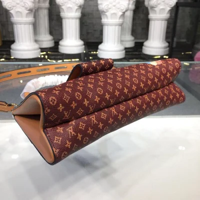 Сумка Louis Vuitton M43946 Crown Frame Monogram Canvas "Brown" фото № 7