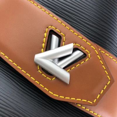 Сумка Louis Vuitton Twist Bucket M52804 Epi Leather "Black" фото № 6