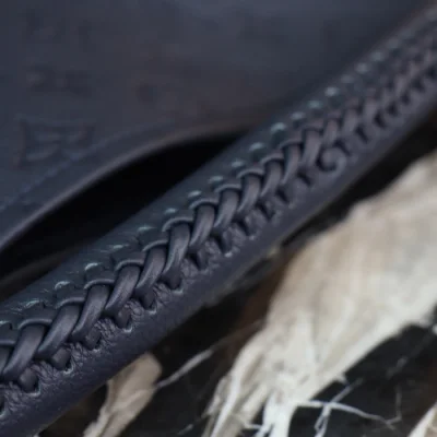 Сумка Louis Vuitton Artsy MM M43237 Monogram Empreinte Leather "Navy Blue" фото № 7