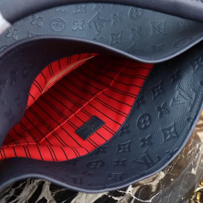 Сумка Louis Vuitton Artsy MM M43237 Monogram Empreinte Leather "Navy Blue" фото № 8