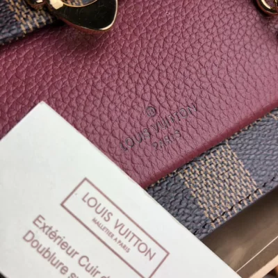 Сумка Louis Vuitton Vavin Chain Wallet N60222 Damier Ebene Canvas Bordeaux Red "Brown" фото № 5 Сумка Louis Vuitton Vavin Chain Wallet N60222 Damier Ebene Canvas Bordeaux Red "Brown" фото № 5