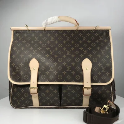 Сумка Louis Vuitton Hunting Bag M41140 Monogram Canvas "Brown" фото № 4