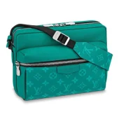 Сумка Louis Vuitton Outdoor Messenger M30241 Taiga Leather Pine Green "Turquoise"