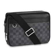 Сумка Louis Vuitton Trocadero Messenger NM PM N40087 Damier Graphite Canvas "Graphite"