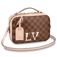Сумка Louis Vuitton Santa Monica N40179 Damier Ebene Canvas Venus Pink "Brown"