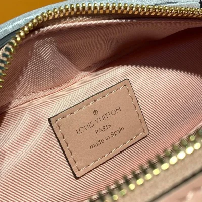 Сумка Louis Vuitton Santa Monica N40179 Damier Ebene Canvas Venus Pink "Brown" фото № 8