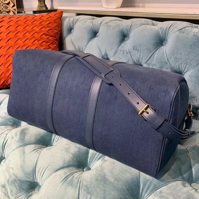 Сумка Louis Vuitton Keepall Bandouliere 50 M44645 Monogram Denim "Navy Blue" фото № 5