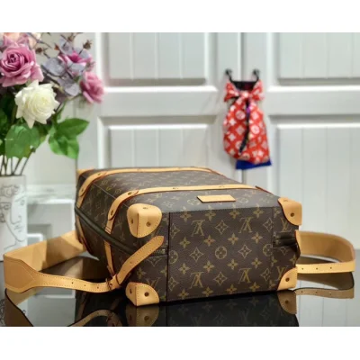 Рюкзак Louis Vuitton Soft Trunk Backpack PM M44752 Monogram Canvas "Brown" фото № 5