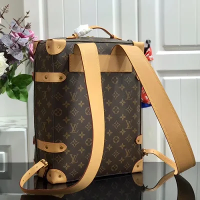 Рюкзак Louis Vuitton Soft Trunk Backpack PM M44752 Monogram Canvas "Brown" фото № 4