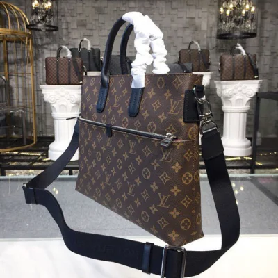 Сумка Louis Vuitton 7 Days a Week Bag 36cm Monogram Macassar Canvas Fall Winter 2018 Collection M61288 "Brown" фото № 2