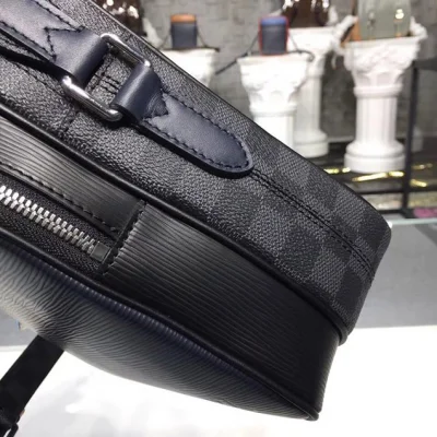 Сумка Louis Vuitton Epi Patchwork Nil Slim Bag M51466 2018 "Navy Blue" фото № 7