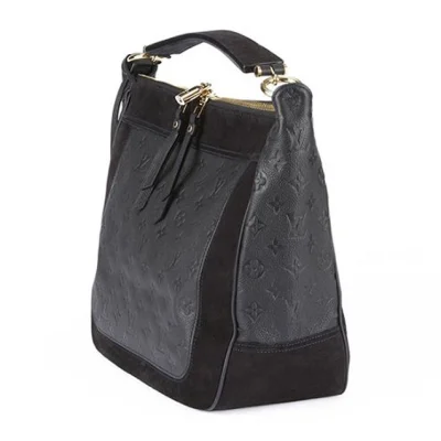 Сумка Louis Vuitton M40589 Audacieuse MM Hobo Bag Monogram Empreinte Leather "Navy Blue" фото № 3