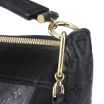 Сумка Louis Vuitton M40589 Audacieuse MM Hobo Bag Monogram Empreinte Leather "Navy Blue" фото № 7