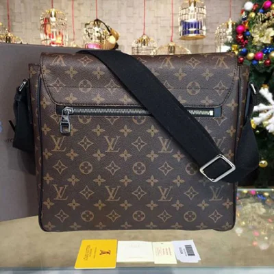 Сумка Louis Vuitton M40934 District MM Messenger Bag Monogram Canvas "Brown" фото № 3