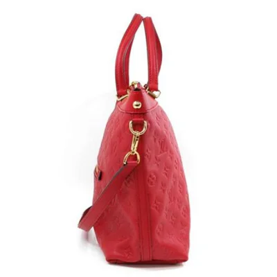 Сумка Louis Vuitton M41167 Bastille MM Tote Bag Monogram Empreinte Leather "Red" фото № 5