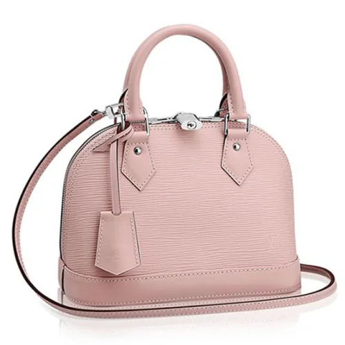 Сумка Louis Vuitton M41327 Alma BB Tote Bag Epi Leather "Pink"