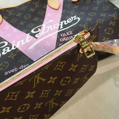 Сумка Louis Vuitton M41615 Neverfull MM Sydney Shoulder Bag Monogram Canvas "Brown" фото № 6