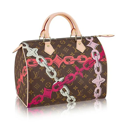 Сумка Louis Vuitton M41989 Speedy 30 Tote Bag Monogram Canvas "Brown"