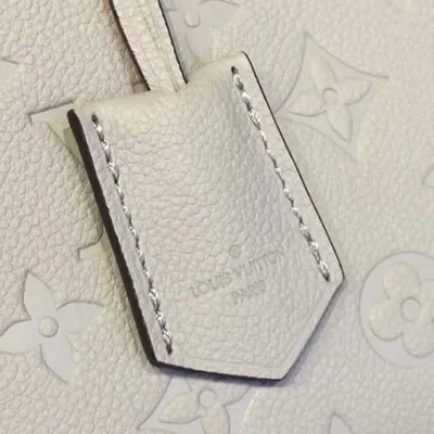 Сумка Louis Vuitton M42294 Montaigne MM Tote Bag Monogram Empreinte Leather "Beige" фото № 6