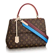Сумка Louis Vuitton M42735 Cluny MM Tote Bag Monogram Canvas "Brown"