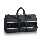 Сумка Louis Vuitton M43413 Keepall 45 Bandouliere Duffel Bag Monogram Eclipse Canvas "Black"