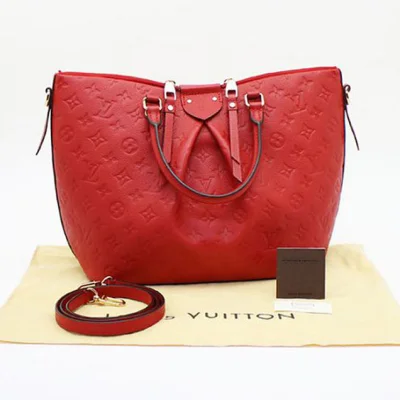 Сумка Louis Vuitton M50641 Mazarine MM Tote Bag Monogram Empreinte Leather "Red" фото № 9 Сумка Louis Vuitton M50641 Mazarine MM Tote Bag Monogram Empreinte Leather "Red" фото № 9