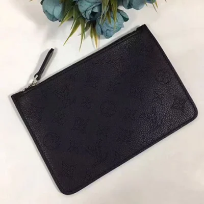 Сумка Louis Vuitton M54402 Girolata Tote Bag Mahina Leather "Black" фото № 8