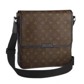 Сумка Louis Vuitton M56715 Bass MM Messenger Bag Monogram Canvas "Brown"