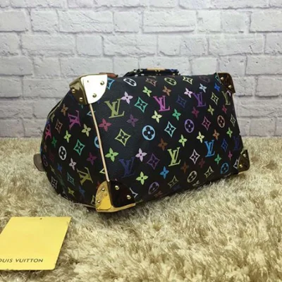 Сумка Louis Vuitton M92642 Speedy 30 Tote Bag Monogram Multicolore Canvas "Black" фото № 5