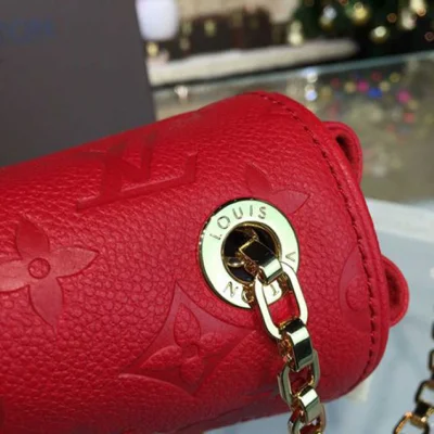 Сумка Louis Vuitton M94553 Saint-Germain BB Crossbody Bag Monogram Empreinte Leather "Red" фото № 8