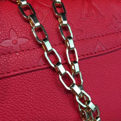 Сумка Louis Vuitton M94553 Saint-Germain BB Crossbody Bag Monogram Empreinte Leather "Red" фото № 9