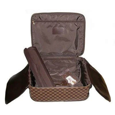 Чемодан Louis Vuitton N23293 Pegase 45 Rolling Luggage Damier Ebene Canvas "Brown" фото № 10