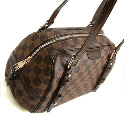 Сумка Louis Vuitton N41157 Rivington PM Shoulder Bag Damier Ebene Canvas "Brown" фото № 4 Сумка Louis Vuitton N41157 Rivington PM Shoulder Bag Damier Ebene Canvas "Brown" фото № 4