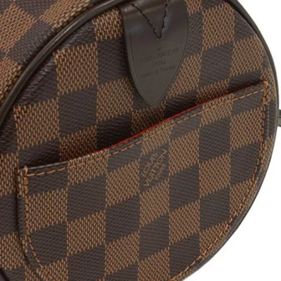 Сумка Louis Vuitton N41210 Papillon NM Shoulder Bag Damier Ebene Canvas "Brown" фото № 4