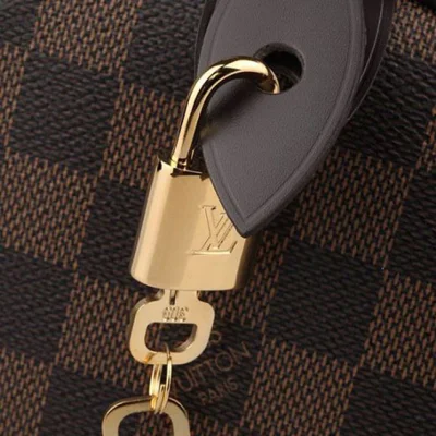 Сумка Louis Vuitton N41210 Papillon NM Shoulder Bag Damier Ebene Canvas "Brown" фото № 6