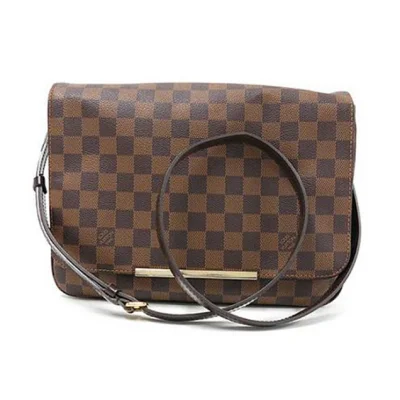 Сумка Louis Vuitton N41253 Hoxton GM Crossbody Bag Damier Ebene Canvas "Brown" фото № 2