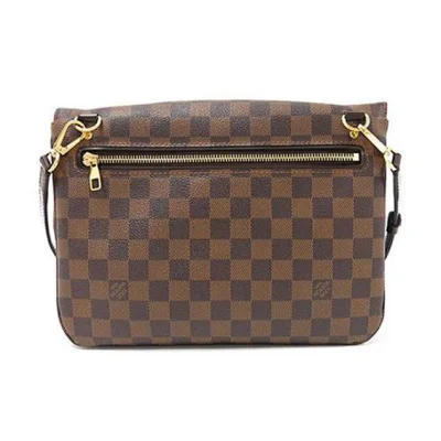 Сумка Louis Vuitton N41253 Hoxton GM Crossbody Bag Damier Ebene Canvas "Brown" фото № 3